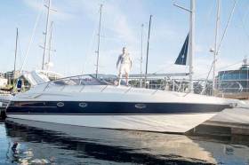 Conor McGregor stands tall aboard The 188 moored at Dun Laoghaire Harbour