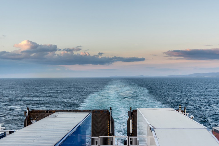 Ferrying Freight: Trucks on board a ferry NOTE AFLOAT adds for up to date travel incl FAQ on Covid-19 and information for passengers in general is listed below from ferry operators websites and Irish & UK government travel & health advise.