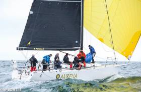 Chris Power Smith&#039;s Aurelia from Dun Laoghaire took overall victory in the Midnight race from Liverpool to Douglas