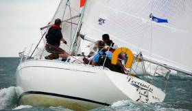 Sigma 33 Leeuwin was third in today&#039;s DBSC race