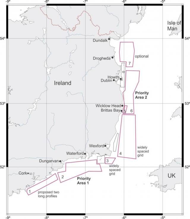 Map of the GESS survey starting later this month
