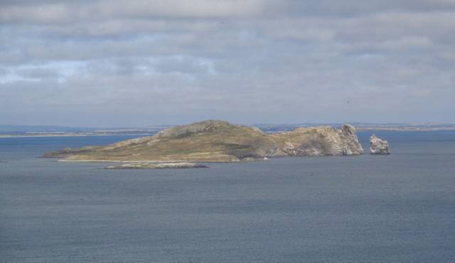 Ireland’s Eye off Howth lies just south of the proposed wastewater outfall pipeline 