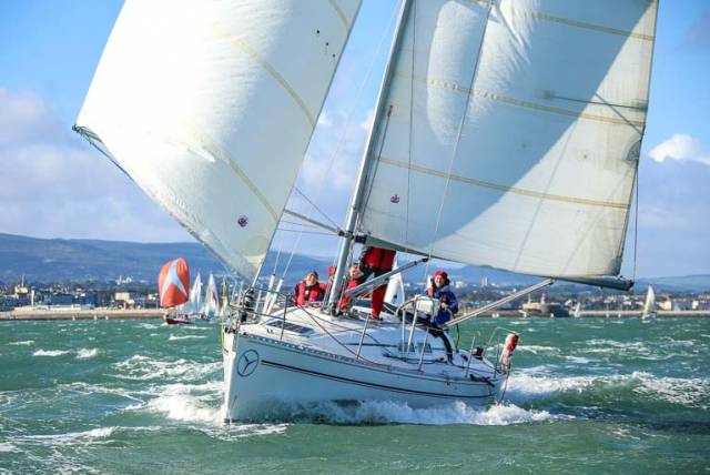 The Kish race on Dublin Bay drew approximately 50 entries last year, and DMYC hopes to better this entry on Sunday