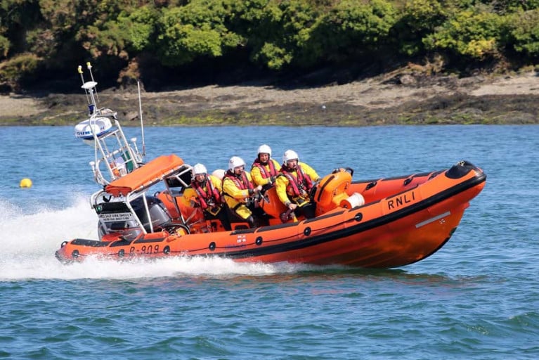 File image of Kinsale RNLI’s inshore lifeboat Miss Sally Anne Baggy II