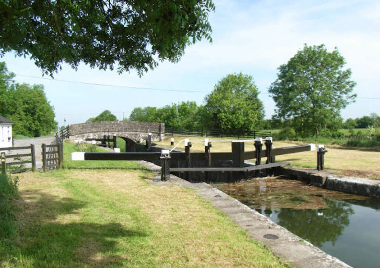 The 34th Lock on the Royal Canal at Balroe, Co Westmeath