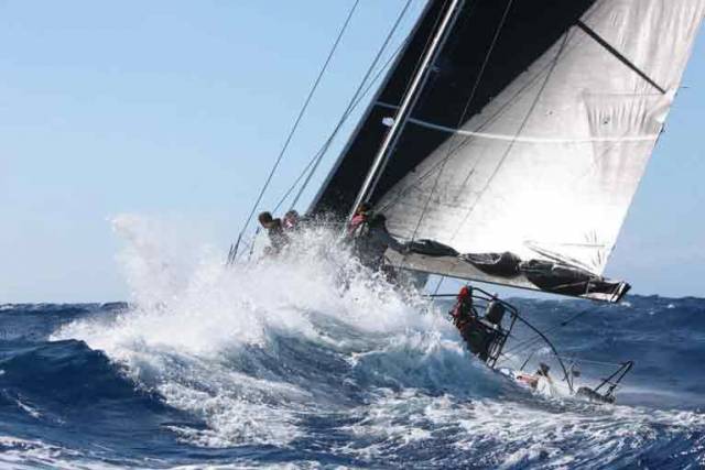 Tough conditions at the start of the RORC Caribbean 600
