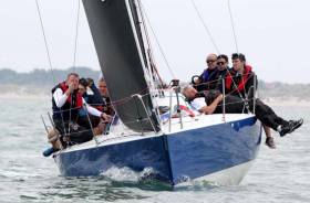Howth Yacht Club&#039;s Dave Cullen has clinched the overall lead of the Half Ton Classics Cup