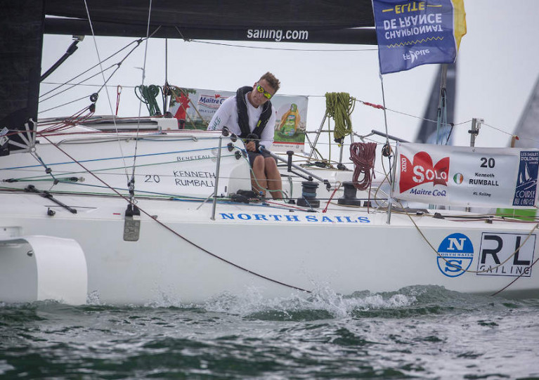 Ireland’s Kenny Rumball is a rookie entry in Sunday’s Figaro Race