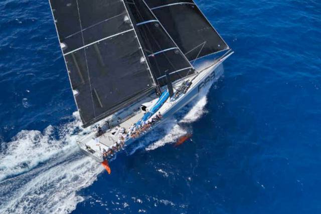 George David's Rambler 88 is no stranger to Irish waters - though the Maxi's latest escapades were in the English Channel