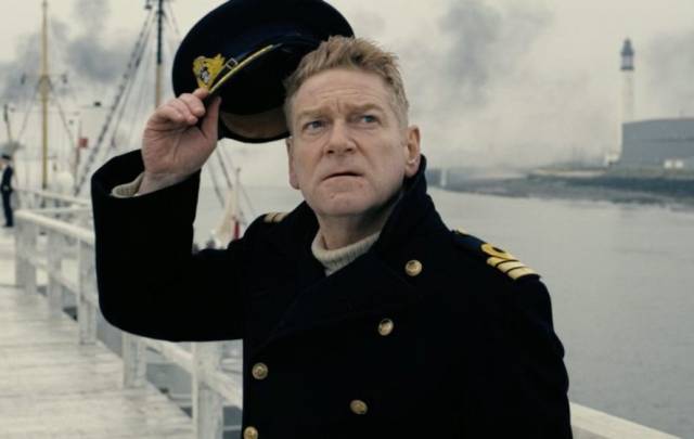 Belfast actor Sir Kenneth Branagh in the acclaimed 2017 film Dunkirk which is to shown on board HMS Caroline, a WW1 light battle-cruiser berthed as a major visitor attraction in Belfast Harbour. 