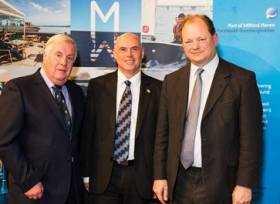 Welsh National Assembly Member for Preseli Pembrokeshire, Paul Davies, hosted an event this week in the capital Cardiff. Attending the event was the Port of Milford Haven, Pembrokeshire County Council and partners on the Milford Haven Waterway to showcase the vibrant economic cluster of the largest port in Wales.