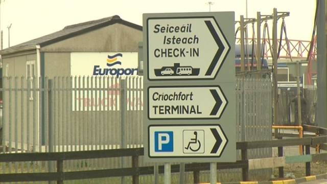 Above signage taken in Rosslare Europort, which along with the Port of Cork according to MEP Liadh Ní Riada said the plan potentially uses these existing ports for "Brexit preparedness"