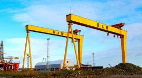 Takeover deal for the world-famous manufacturer, Harland &amp; Wolff, would represent one of the biggest NI corporate transactions in recent years. AFLOAT adds Anvil Point was the last ship built at the Belfast yard in 2003. A decade later, the ro-ro ship became surplus to the UK&#039;s Ministry of Defence (MoD) requirements.