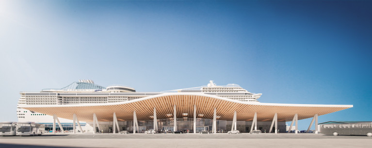 In a competition in the UK to name the Port of Southampton's new dedicated fifth terminal for cruiseships, has been announced as the 'Horizon Cruise Terminal'. According to ABP, construction work is on track, and the English Channel port will be welcoming ships alongside the terminal from the summer