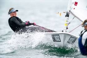 Aoife Hopkins (Howth, Co. Dublin) moved up a place after the penultimate day’s racing to 41st place in Japan