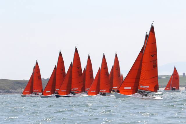 The turn out of Squibs at Killyleagh is likely to be impressive, with the fleet split between three sailmakers