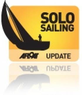 Solo Sailor Embarks on North Atlantic Record;5 days,19 hours, 30 minutes &amp; 40 seconds