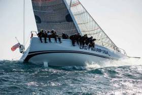 Daniel Hardy&#039;s Ker 46 Lady Mariposa is the fastest yacht rated under the IRC rating system for RORC&#039;s De Guingand Bowl Race