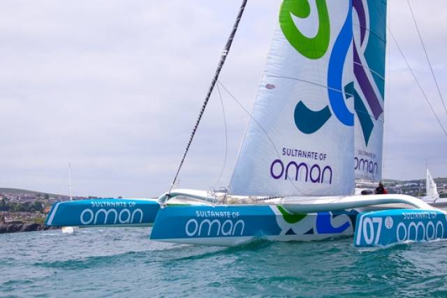 The race is on to recover Round Ireland record breaker Musandam-Oman Sail