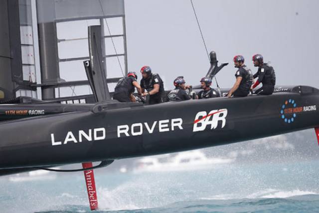 Land Rover BAR came up short against Emirates Team New Zealand, who currently lead the America's Cup match series against defending champions Oracle Team USA