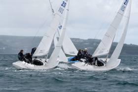 Ten Dragons contested the East Coast Championships at the Royal Irish Yacht Club