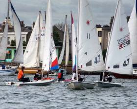 CY&amp;BC members on the water at Clontarf