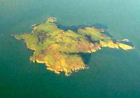 Lambay Island off North Co Dublin