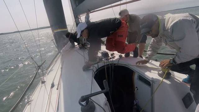 Tacking is a costly manoeuvre in most boats, but the loss is unavoidable. The more you can reduce the loss, the more options you have