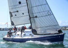 The Beneteau 31.7 race boat &#039;Indigo&#039; competing on Dublin Bay. The Summer racing season is less than 100 days away so now is the time to prep your boat for the 2019 season says sailing coach Mark Mansfield in his top tips article below