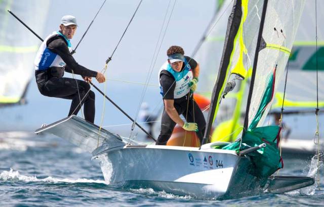 Rob Dickson and Sean Waddilove - Tokyo 2020 ambition is to win a medal in the 49er class