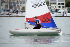 Dorothy Matthews took first place in Kinsale Regatta just before heading to Longcheer, Shenzen, China for the Topper World Championship