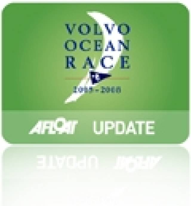 Volvo Ocean Race Fleet Approach Cape Horn