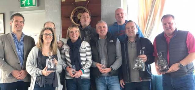 Overall Prize Winners at the Belfast Lough Autumn Series sponsored by Mackey Opticians