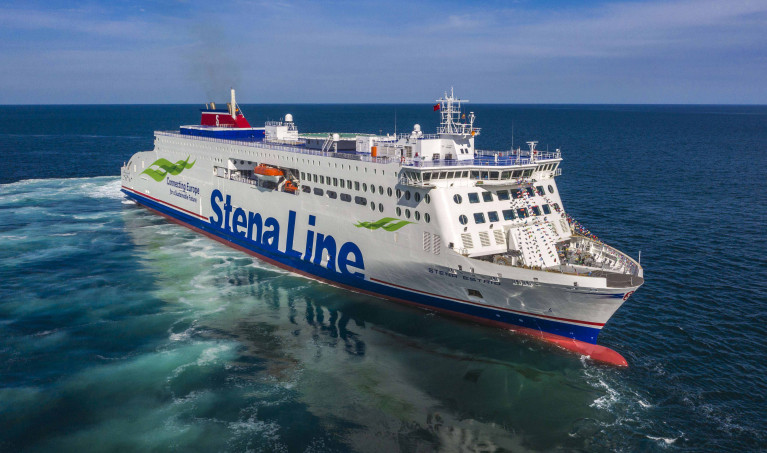 The &#039;next generation&#039; ferry, Stena Estrid will sail between Holyhead and Dublin
