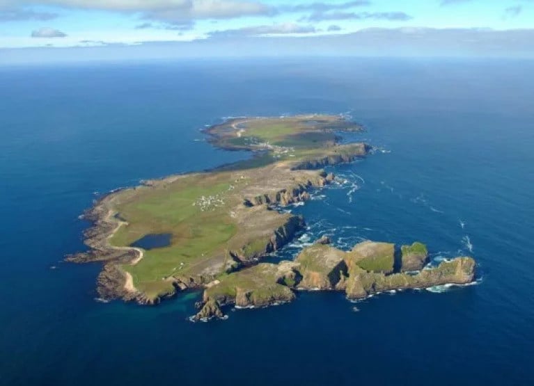 Tory Island off the Donegal coast