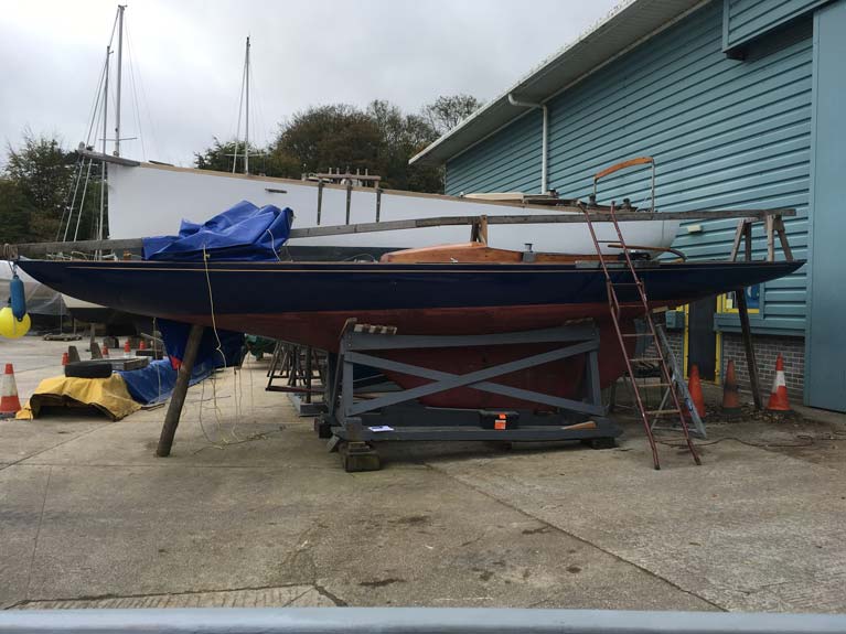 Royal Yacht Bluebottle before renovations
