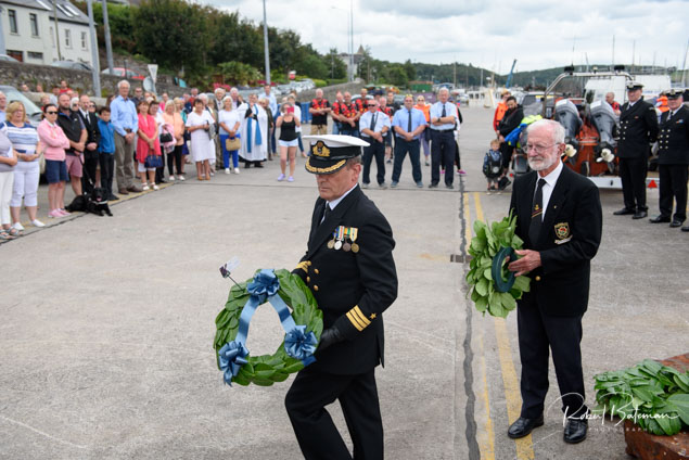 Laying of Wreaths at Sea Sunday