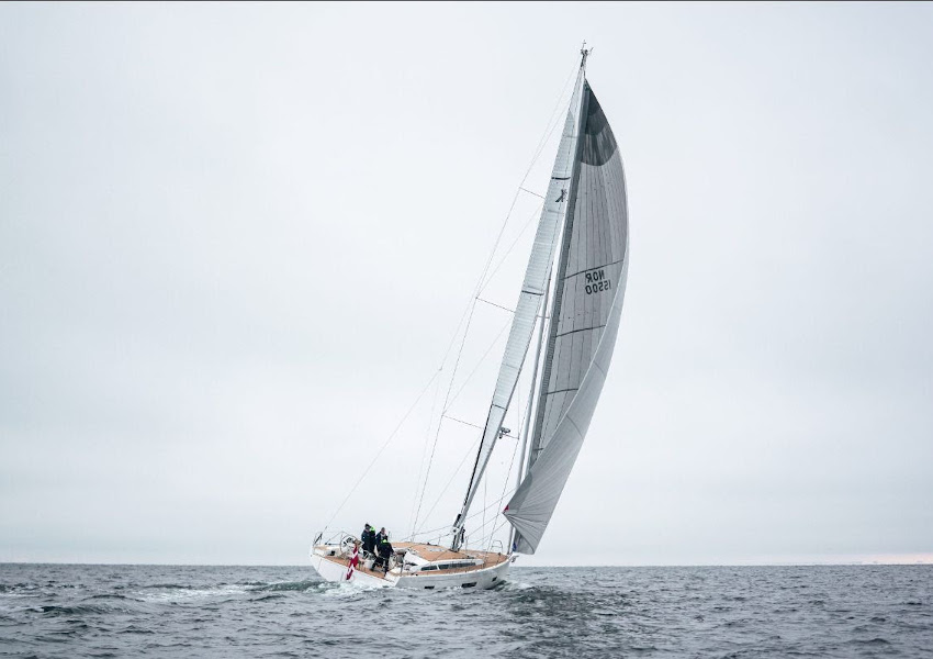  The first test sail for the new X5⁶ this past weekend off Haderslev in Denmark