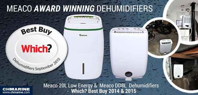 chmarine meaco awardwinning dehumidifiers