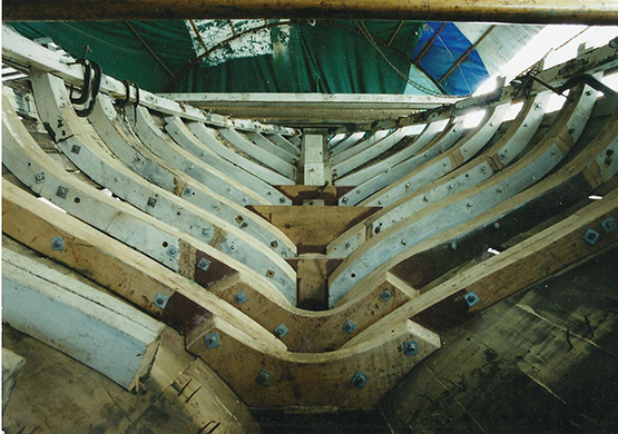 deckhouses boat frames