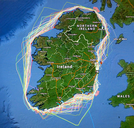 Round Ireland Tracker