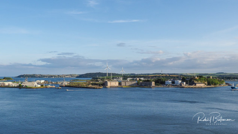 Haulbowline Naval Base is in line for an upgrade of its Spencer Jetty in Cork Harbour