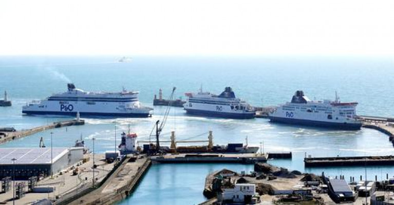 P&amp;O Ferries workers were told via video that it was their &quot;final day of employment&quot;. Above AFLOAT adds ferries following suspension of services on the Dover-Calais route take up &#039;western&#039; layover berths at the UK&#039;s biggest ferryport, where ferries would otherwise routinely use berths located in the &#039;east&#039; of the Kent port. 