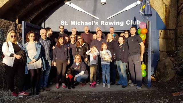 St. Michael's dedicated club members that helped with fundraising and refurbishment