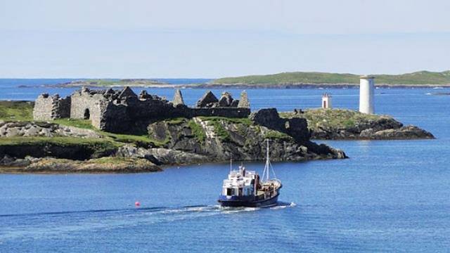 The Cromwellian fort at Inishbofin's harbour
