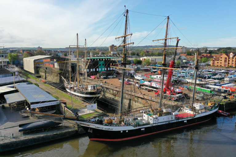 Plans for Bristol's Albion Dockyard, where a new world-class maritime education attraction and working shipyard is to based next to the SS Great Britain.  The centrepiece will recreate PS Great Western, built in Bristol by Brunel – the world’s first transatlantic ocean liner. 