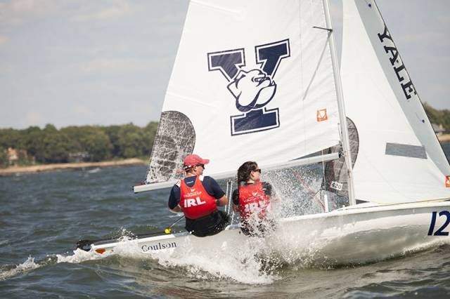 A Trinity crew competing at last year's event in Connecticut