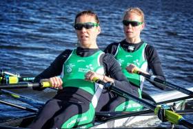 The Ireland lightweight women&#039;s double are set to compete on Monday.