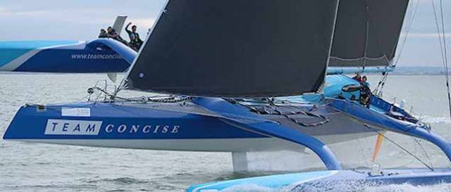Round The Island Race Record Set by Multihull MOD70 Concise 10, Beating Phaedo3 By One Minute