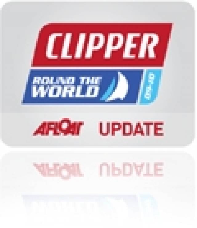 Cork Crew Celebrate return to Clipper Round the World  Race